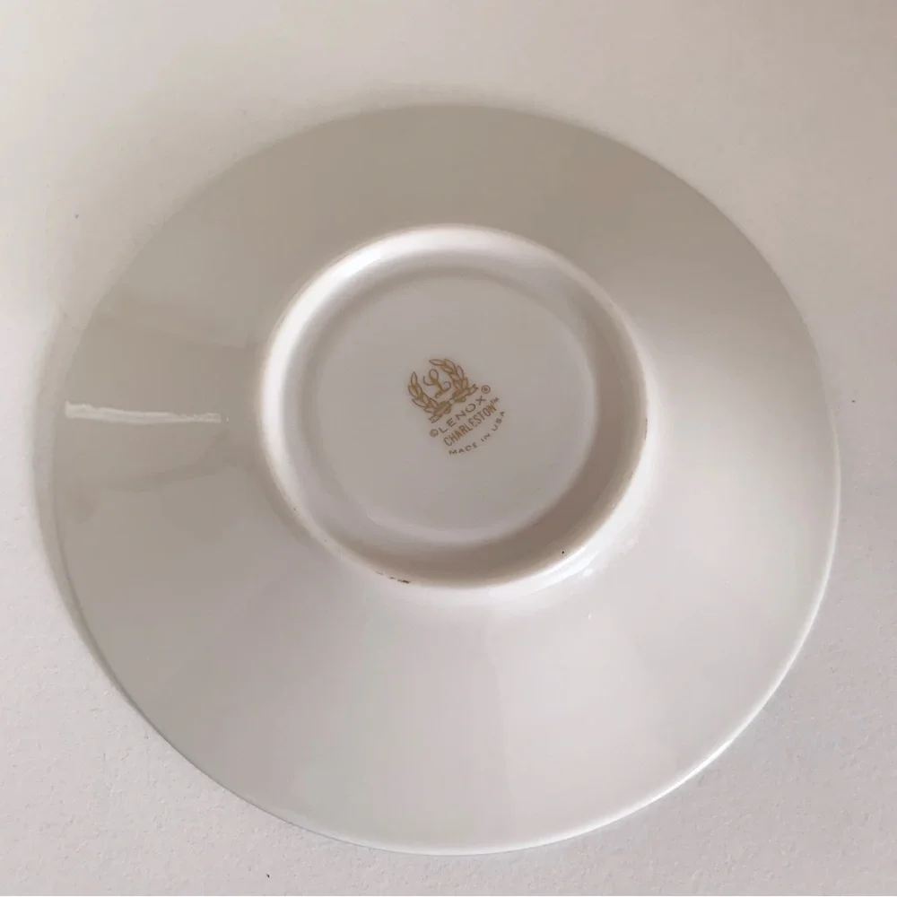 NWOT Lennox Charleston teacup and saucer
